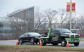 Belcher's Bentley towed from the grisly scene