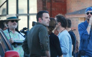 No, not Ben Affleck. But keep an eye on that guy to the left in the hat and shades.