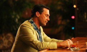 Don Draper getting reflective for a change.