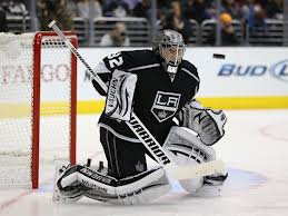 Jonathan Quick keeps his eyes on the prize.