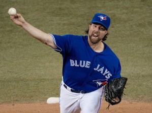 R.A Dickey would like a closed Dome.