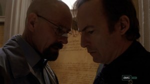 Walt and Saul in happier times.