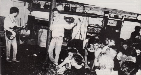 The Smiths in performance.