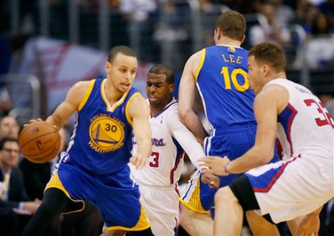 Paul and Curry: best of friends.