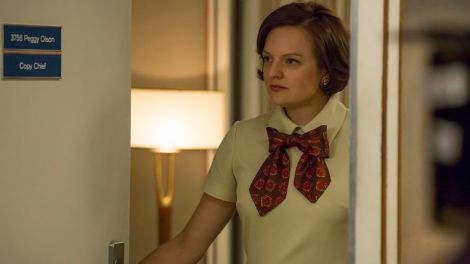 Peggy would like to know what's going on. (Or she would like flowers.)