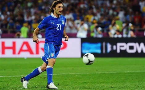 One last run for the maestro, Andrea Pirlo.