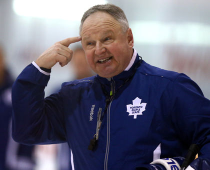 Carlyle implores Leaf fans to think about it.