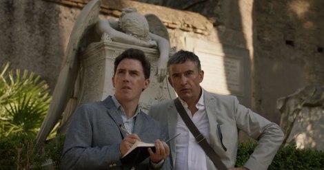 Rob Brydon and Steve Coogan in Italy.