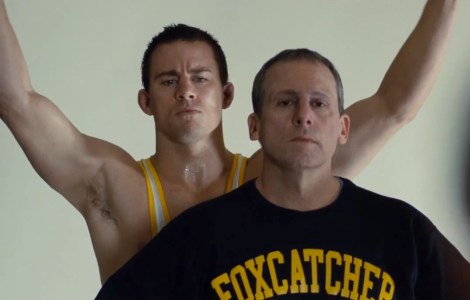 Channing Tatum as Mark Schultz. Steve Carell as John du Pont. Fun times.