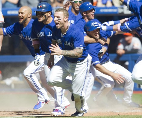 Brett Lawrie leads the charge.