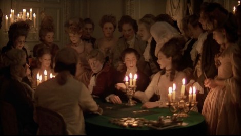 Barry Lyndon at night.
