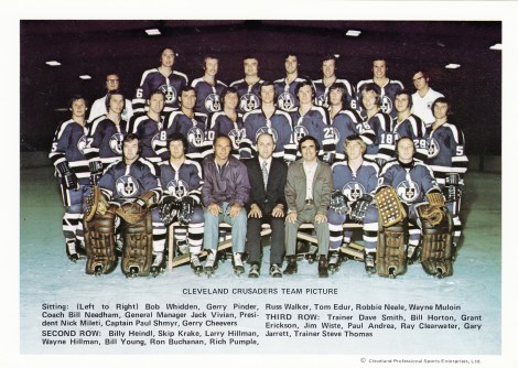 The 1973-74 Cleveland Crusaders, a stirring example of the WHA.
