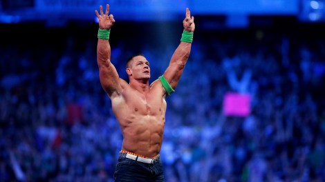 John Cena has large arms.