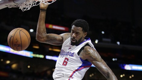 DeAndre Jordan doing what he does best.
