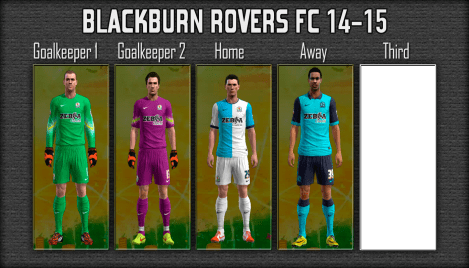 Live look: underdog plans from Blackburn Rovers.