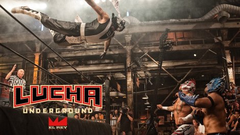 Totally normal. This is Lucha Underground.