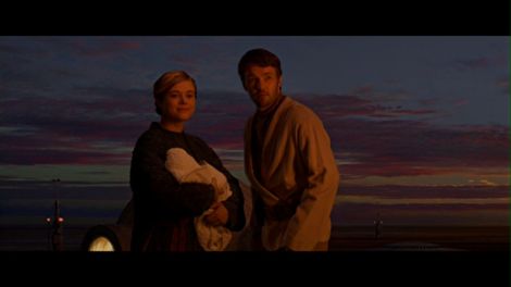 Uncle Owen and Aunt Beru look to the future.