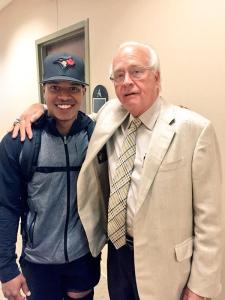 Stroman tweeted: 'Dr Andrews was stunned by the progression of my knee. Shattering time tables'.