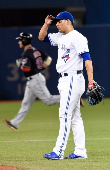 Osuna gave up a game tying blast to former Jay Yan Gomes