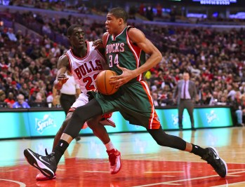 NBA: Milwaukee Bucks at Chicago Bulls