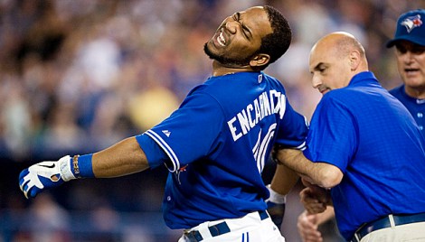 Edwin Encarnacion; Daniel Bard; George Poulis